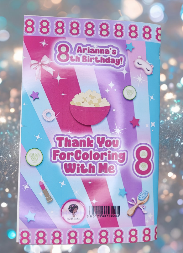 Coloring Books W/ Crayons(Set of 12)