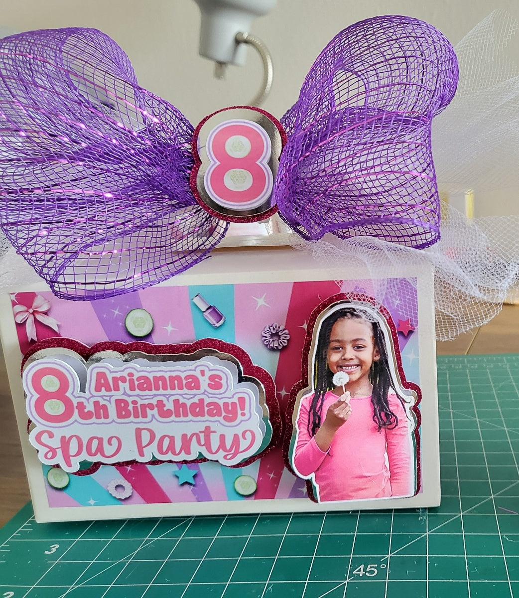 Custom 3-D Gable box / favor box / treat box- ANY THEME