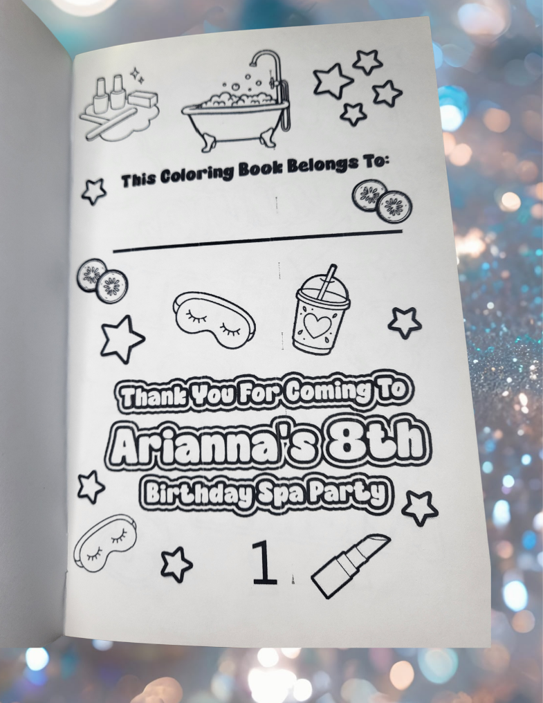 Coloring Books W/ Crayons(Set of 12)